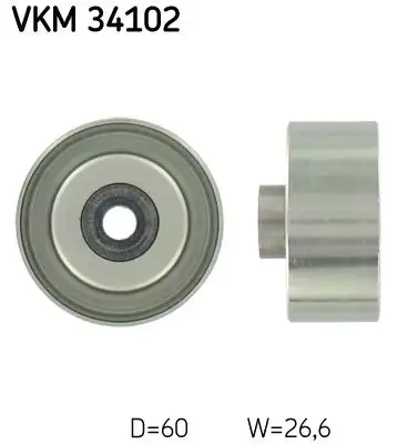 SKF VKM34102 Alternatör Gergi Rulmanı