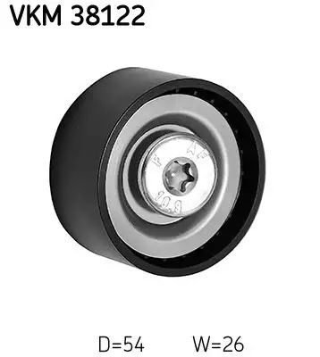 SKF VKM38122 Alternatör Gergi Rulmanı A6512000770