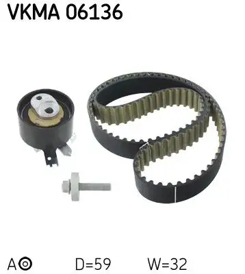 SKF VKMA06136 Triger Seti