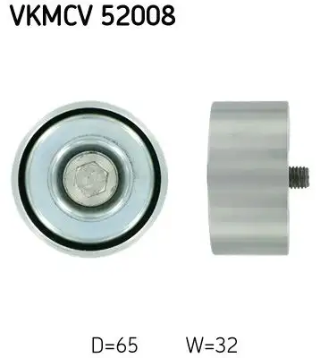 SKF VKMCV52008 Alternatör Gergi Rulmanı
