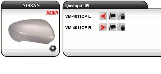 VIEWMAX VM4011CPR Dış Ayna Kapağı (Sağ) 96373JD08E
