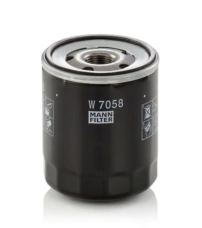 MANN W7058 Yağ Filtresi