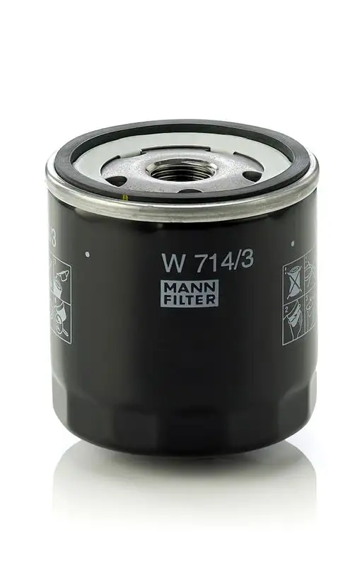 MANN W714/3 Yağ Filtresi